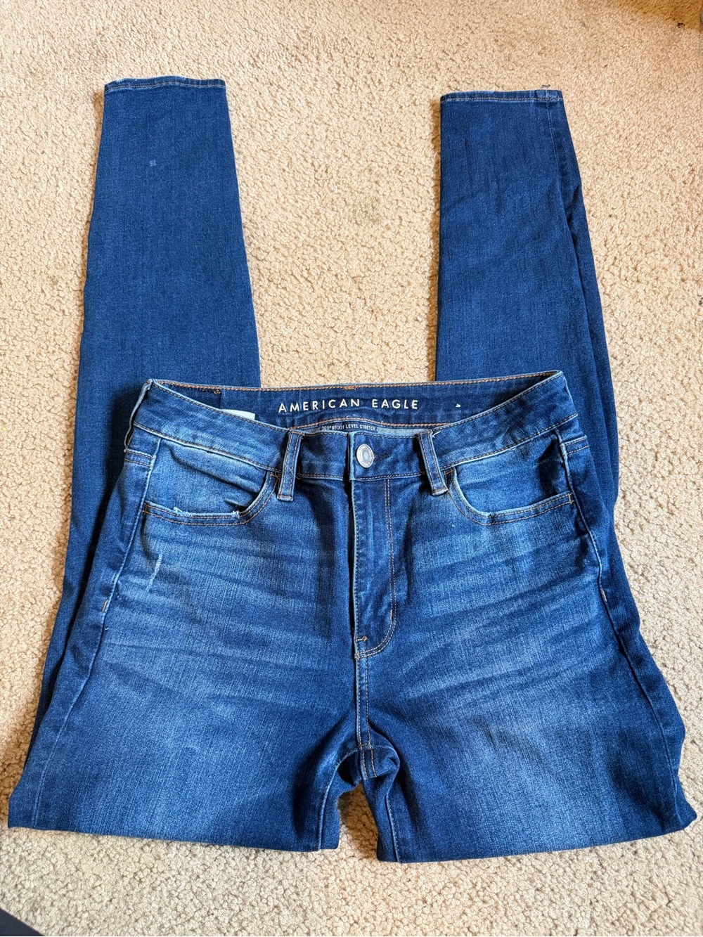American Eagle Outfitters Dark Blue Skinny Jeggings